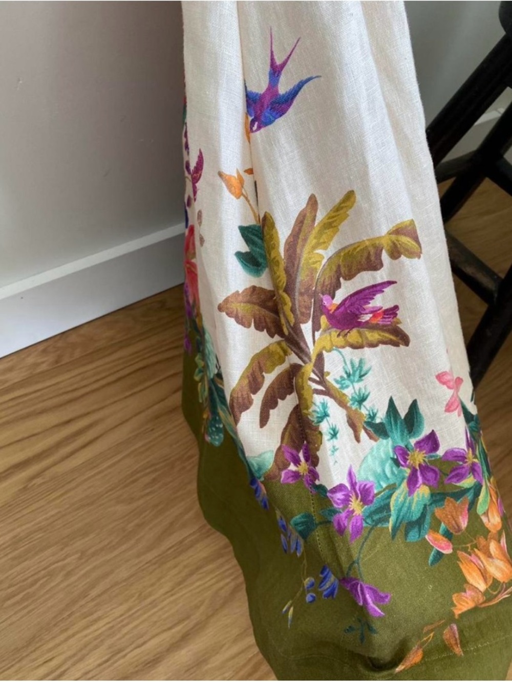 Zimmerman tropical linen midi dress - Picture 5 of 6